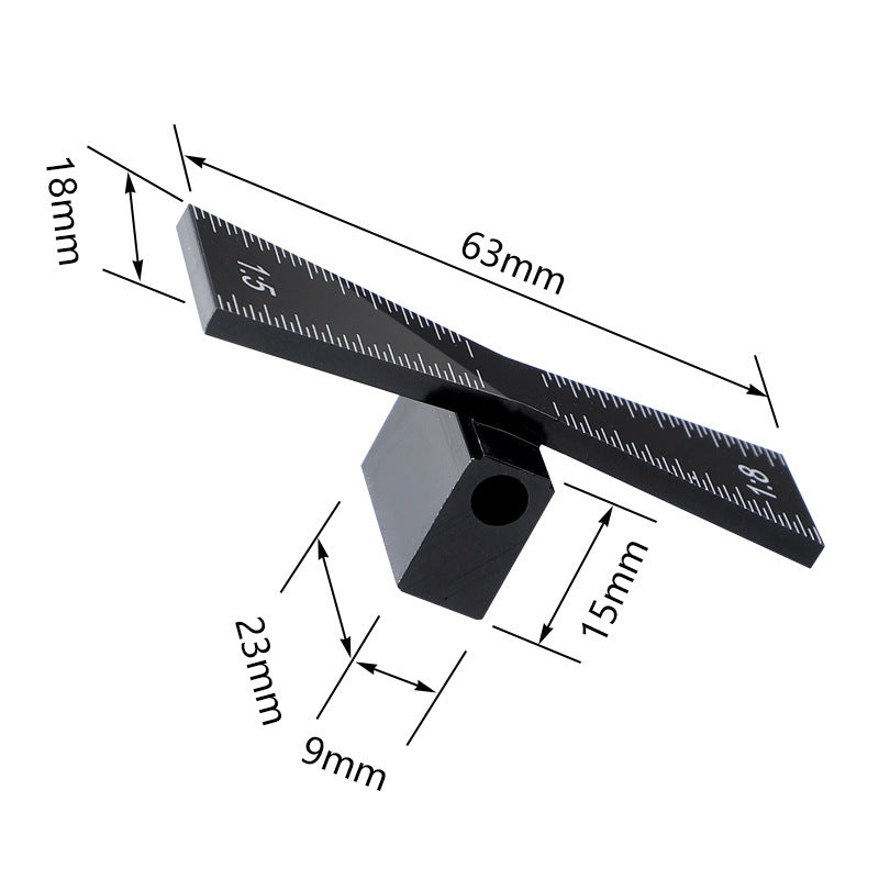Dovetail Dovetail And Dovetail Gauge Carpentry Lining Template