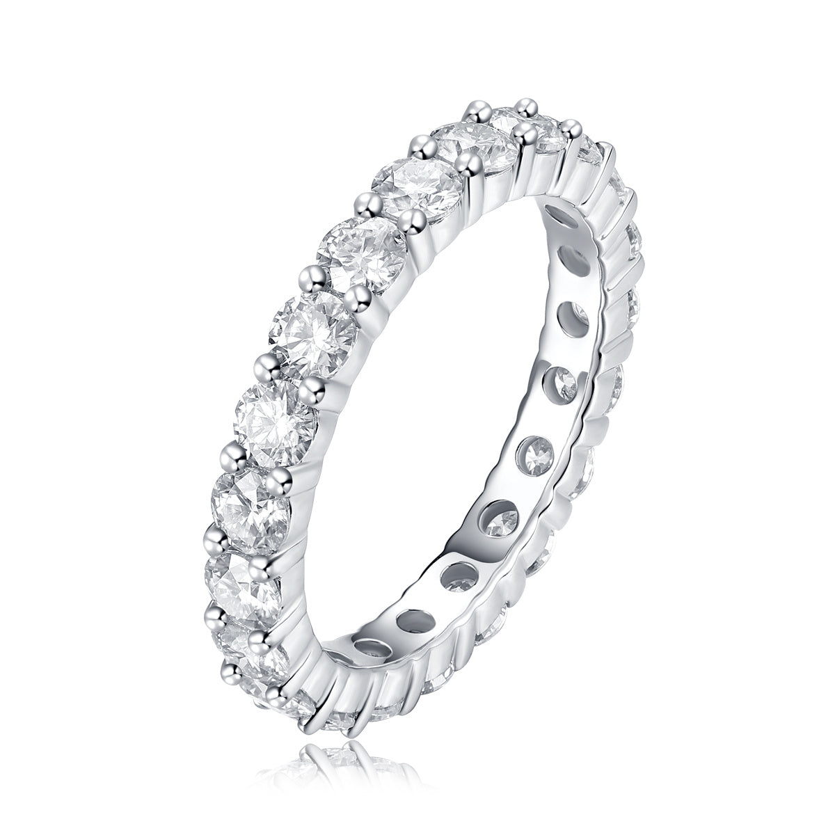 Luxury Diamond Moissanite Ring