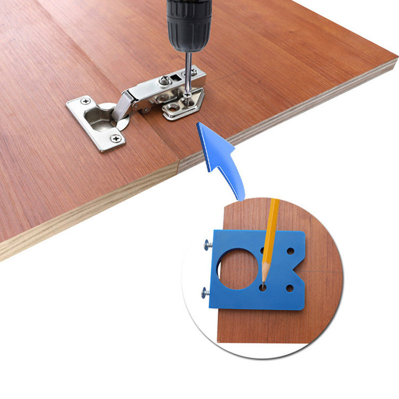 Carpentry Hinges Perforating Installation AIDS