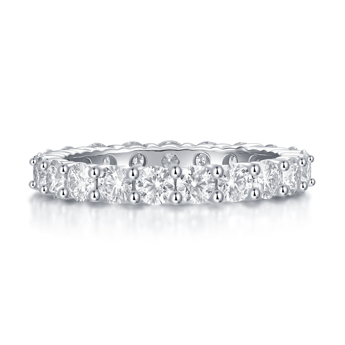 Luxury Diamond Moissanite Ring