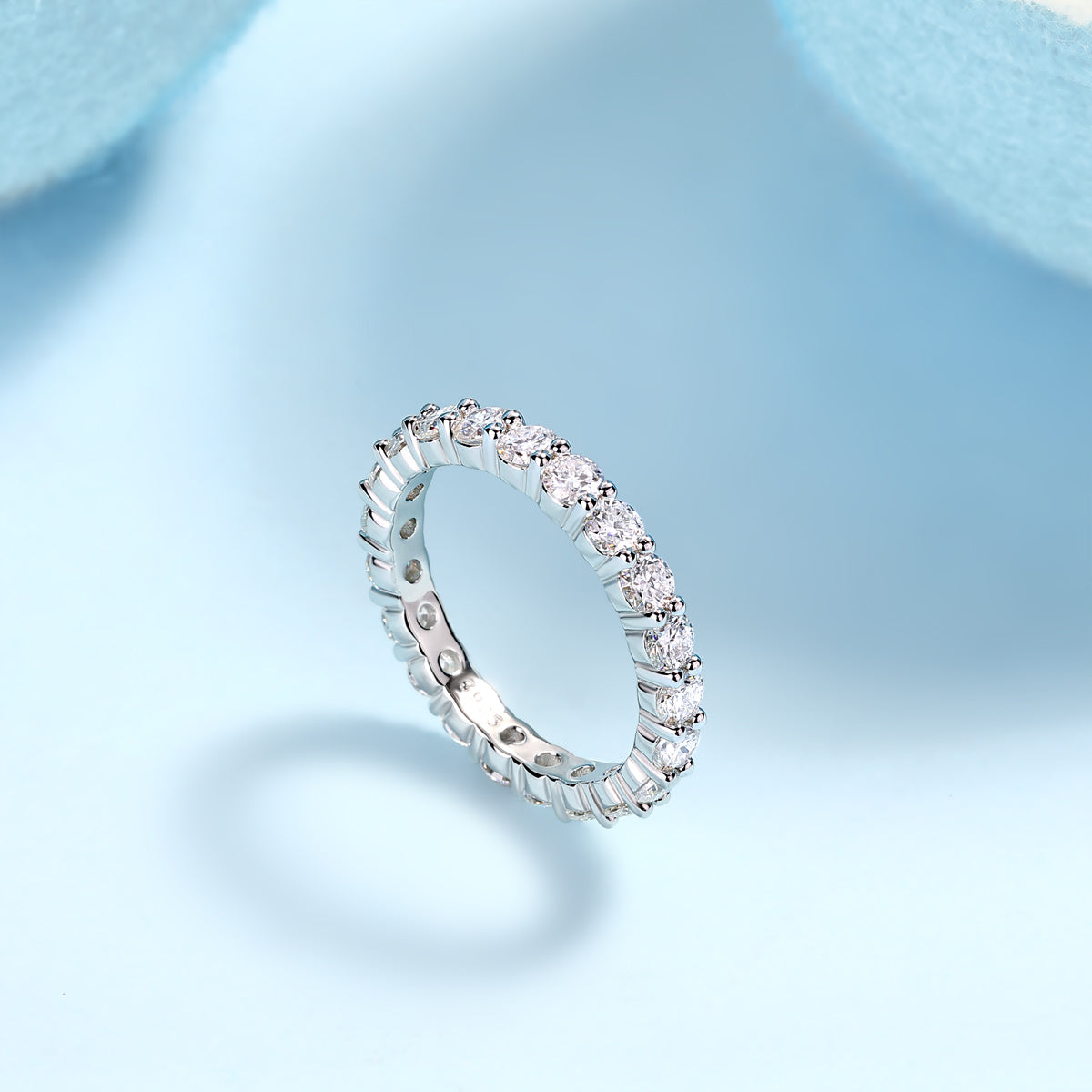 Luxury Diamond Moissanite Ring