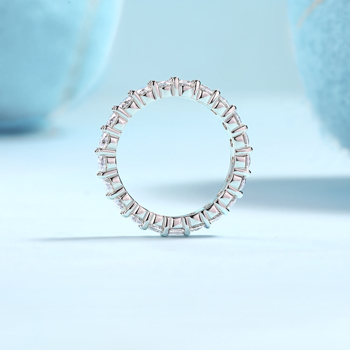 Luxury Diamond Moissanite Ring