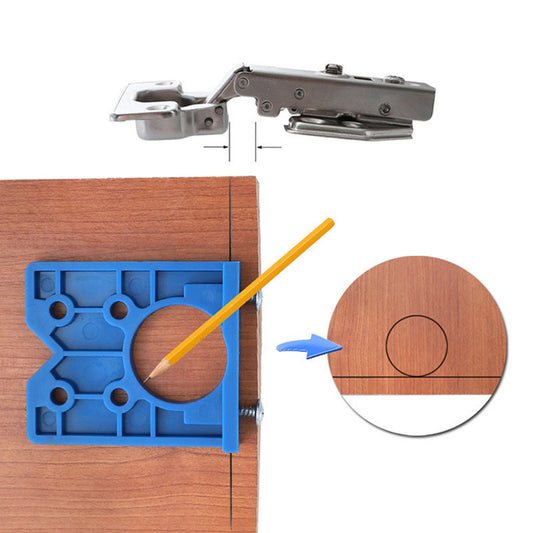 Carpentry Hinges Perforating Installation AIDS