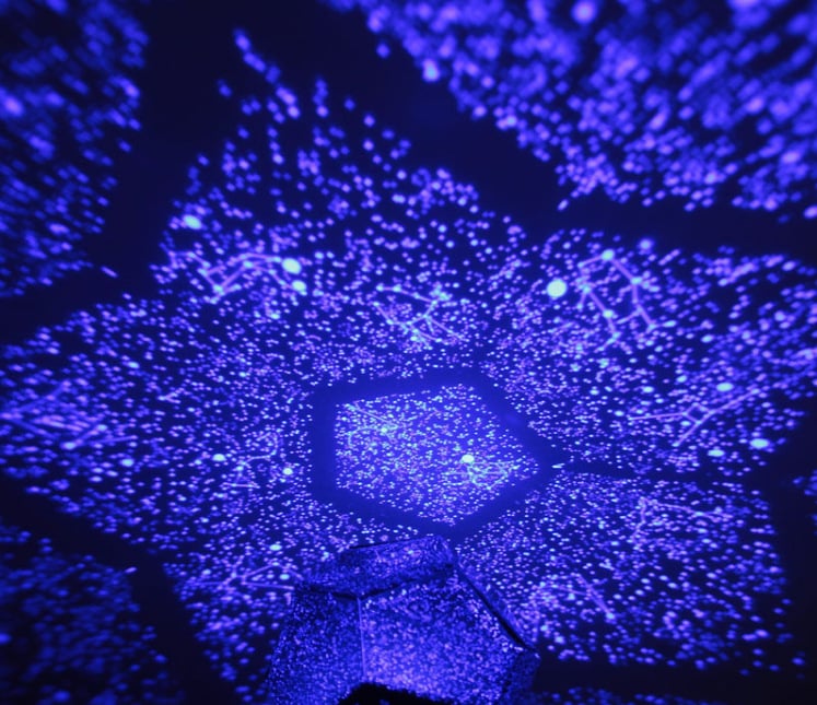 GlowNest Galaxy Star Projector