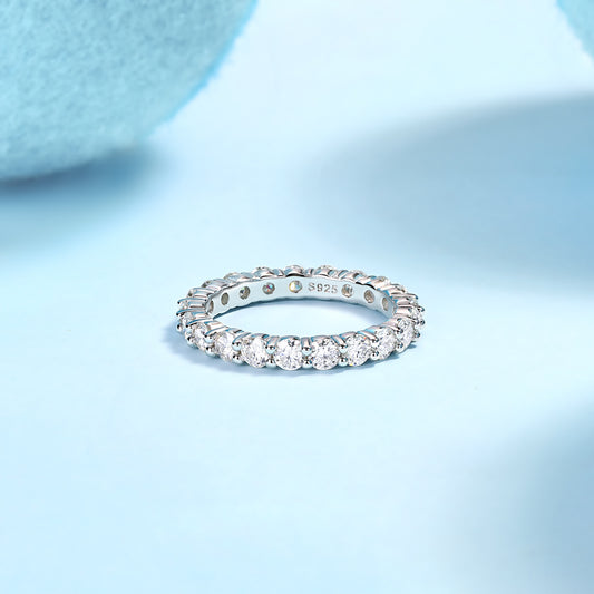 Luxury Diamond Moissanite Ring