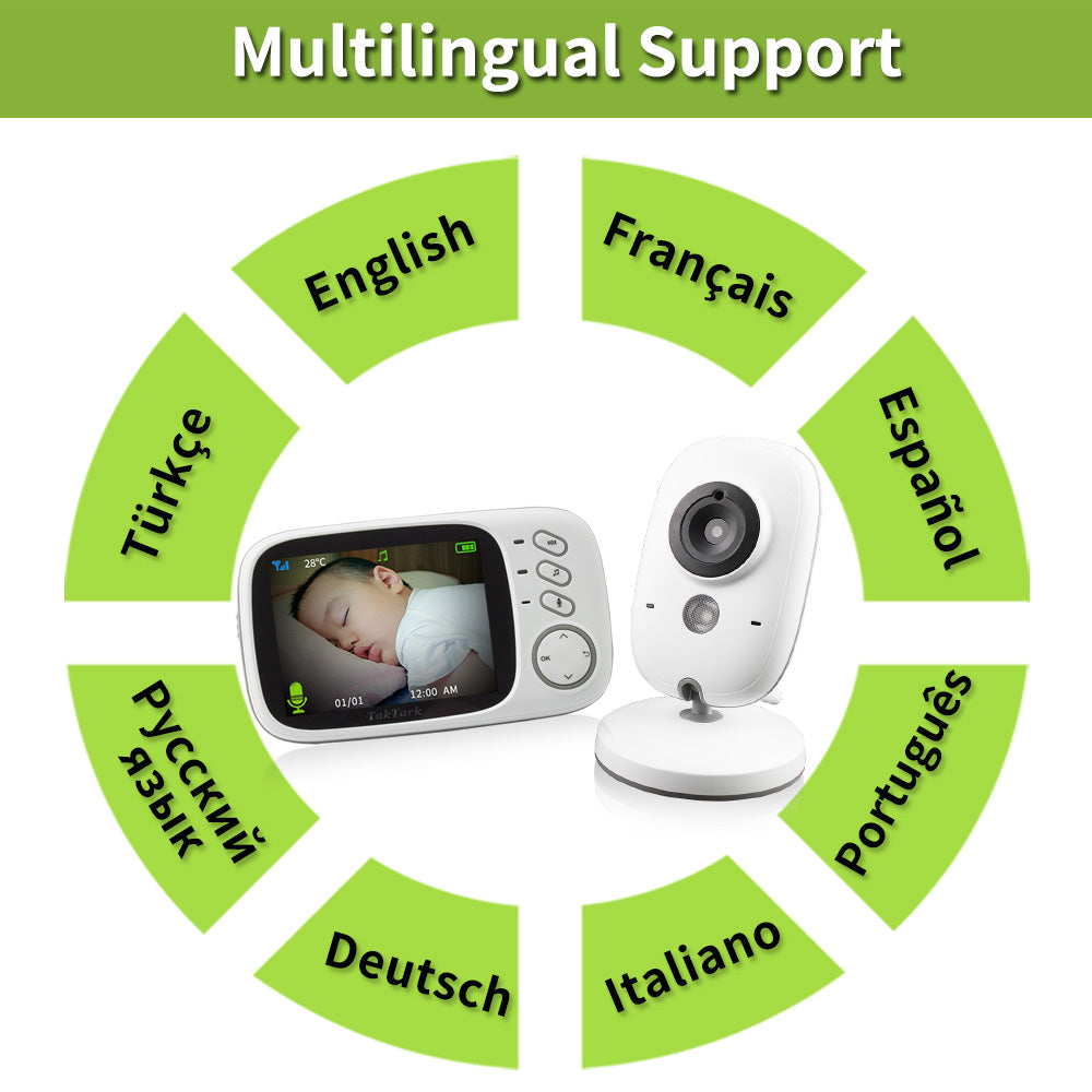 3.2 Inch Digital Baby monitor Care Device