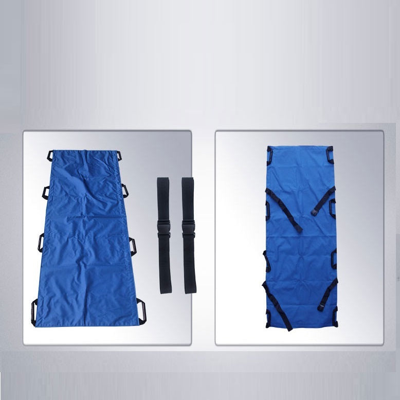 Simple Folding Cloth Emergency Stretcher Capable Of Lifting People Up And Down Stairs