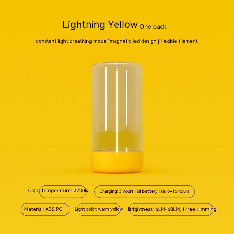 Night Light With High Transparency And Anti Drop Creative Atmosphere Light