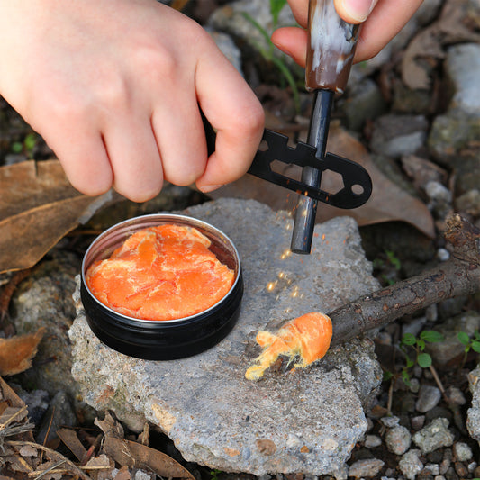 Waterproof Igniter Outdoor Emergency Lighting Volcanic Mud