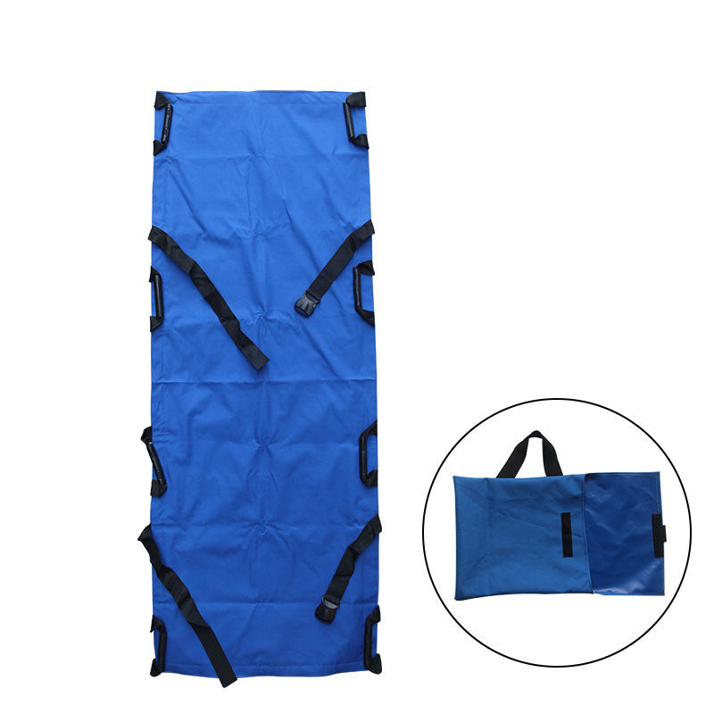 Simple Folding Cloth Emergency Stretcher Capable Of Lifting People Up And Down Stairs
